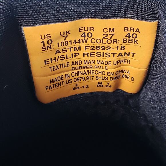 Skechers Slip-Ins Summits Womens 10 Black EH Slip Resistant Comfort Casual - Picture 7 of 8